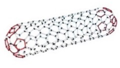 Carbon Nanotube Model. cochranes Minit Carbon Nanotube Model Kit
