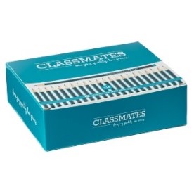 Classmates HB Eraser Tipped Stripe Pencils – Pack of 144 Pack of one hundred forty four