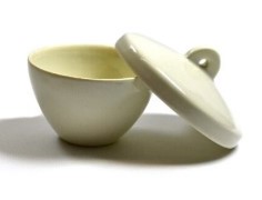 Crucible 30ml., Porcelain, Squat (Pack of 10)
