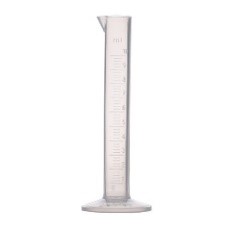Cylinder Measuring Graduated-Hexagonal, cap. 10ml, Polypropylene (Pack of 10)