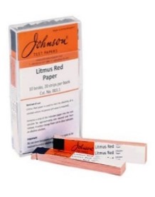 Johnson Red Litmus Test Papers – Pack of 10 Pack of ten