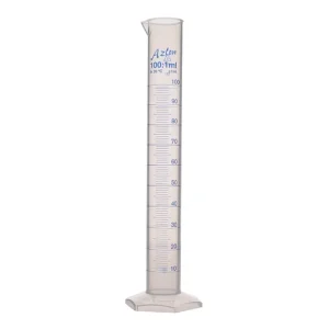 Measuring Cylinder, Polypropylene, 100ml (Pack of 5)