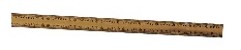 Metre Rule, Wooden, Horizontal