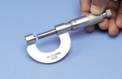 Micrometer screw gauge * Micrometer Screw Gauge, Lock Type