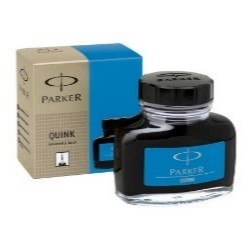 Parker Quink Ink, Black An ink which uses isopropyl alcohol, instead of water, as solvent.
