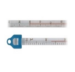 Thermometer: –10°C to 110°C at 1 °C, Red Spirit Filled – Partial Immersion -10 to +110 L305mm