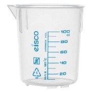 beaker, squat form with lip 100 cm3 (Pack 10)
