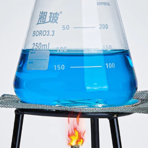 High borosilicate Erlenmeyer flask bell mouth/wide mouth