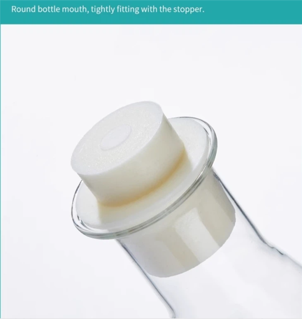 High borosilicate Erlenmeyer flask straight mouth/narrow mouth - Image 2