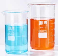 Tall glass beaker