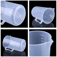 Thicken PP plastic beaker (with handle)