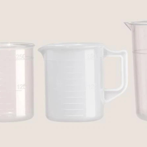 Thicken PE plastic beaker (with handle and spout)