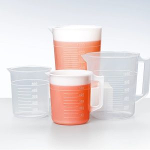 Thicken PP plastic beaker (with handle and spout)