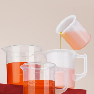Thicken PP plastic beaker (with handle and spout)