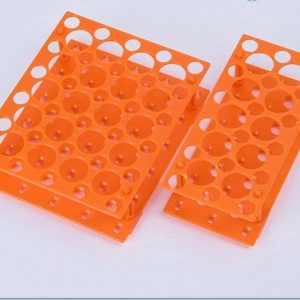 Centrifuge tube rack Detachable (orange colour) small and big sizes