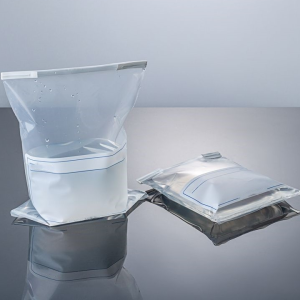 Homogeneous bag (With Printing, no logo, zip closure)